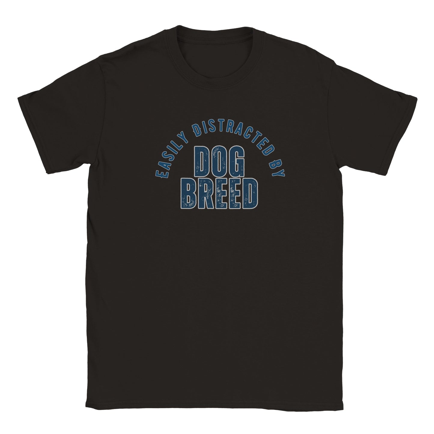 Easily Distracted By Dog Breed Custom Classic Kids T-shirt