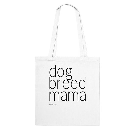 Personalised Dog Breed Mama - Tote Bag