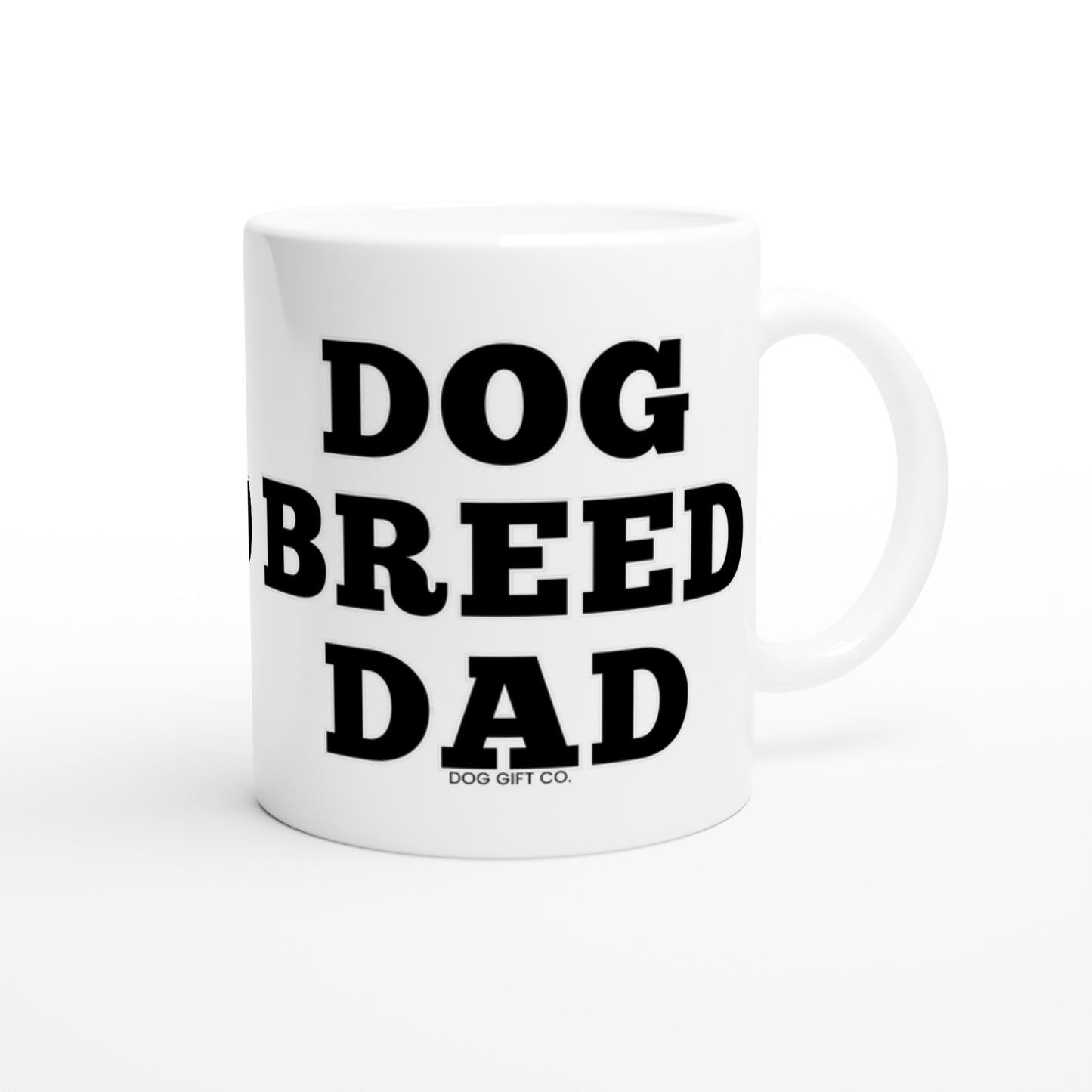 Personalised Dog Breed Dad - Ceramic Mug