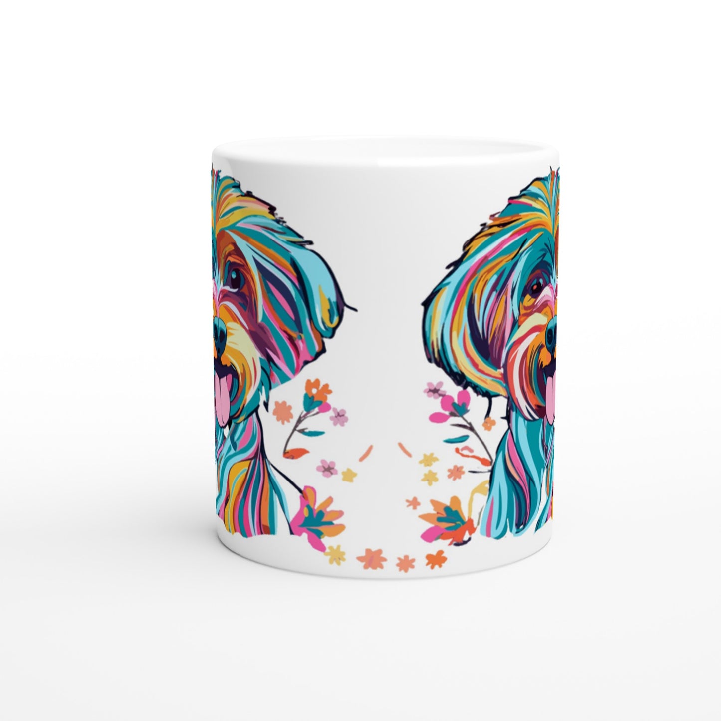 Personalised Vibrant Cavapoo or Cavoodle - Ceramic Mug