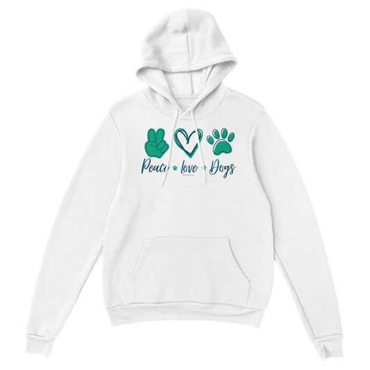 Peace Love Dogs - Pullover Hoodie