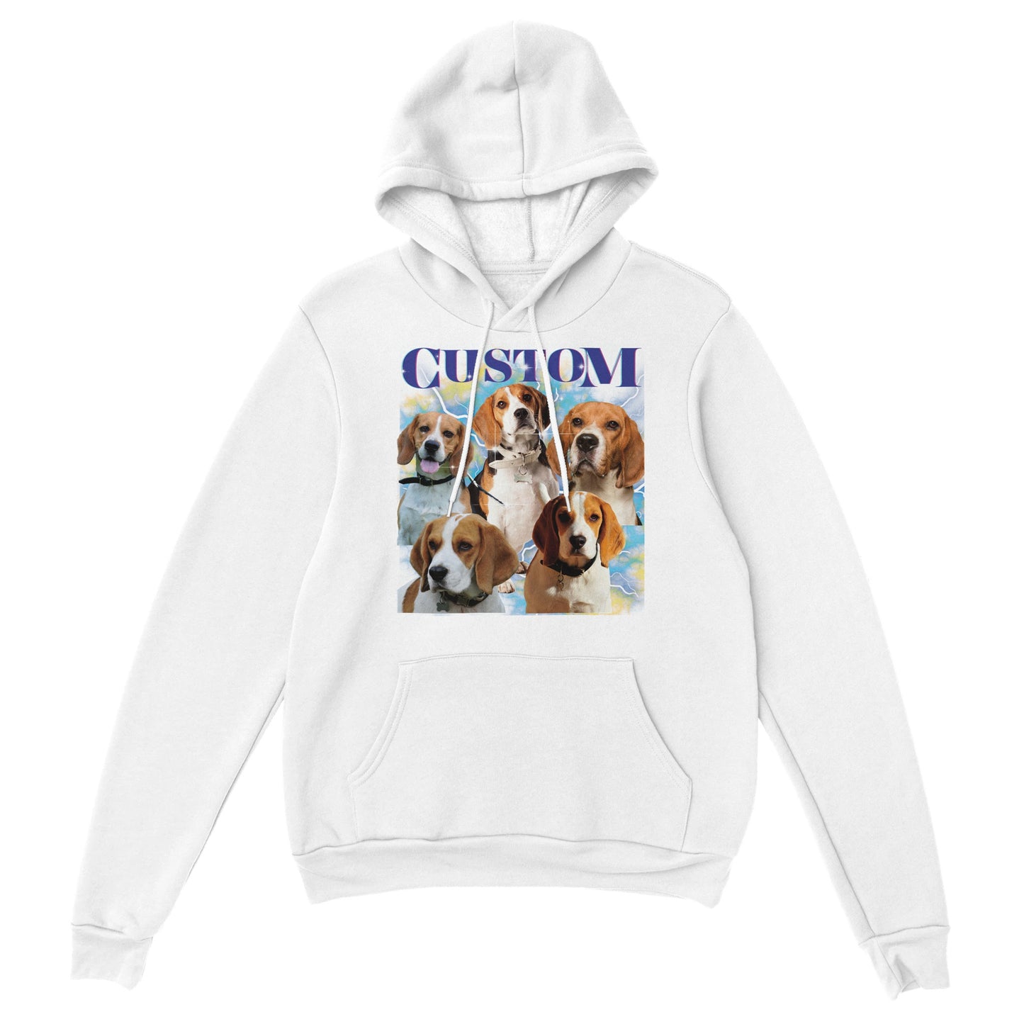 Custom Dog Bootleg Band Shirt - Pullover Hoodie