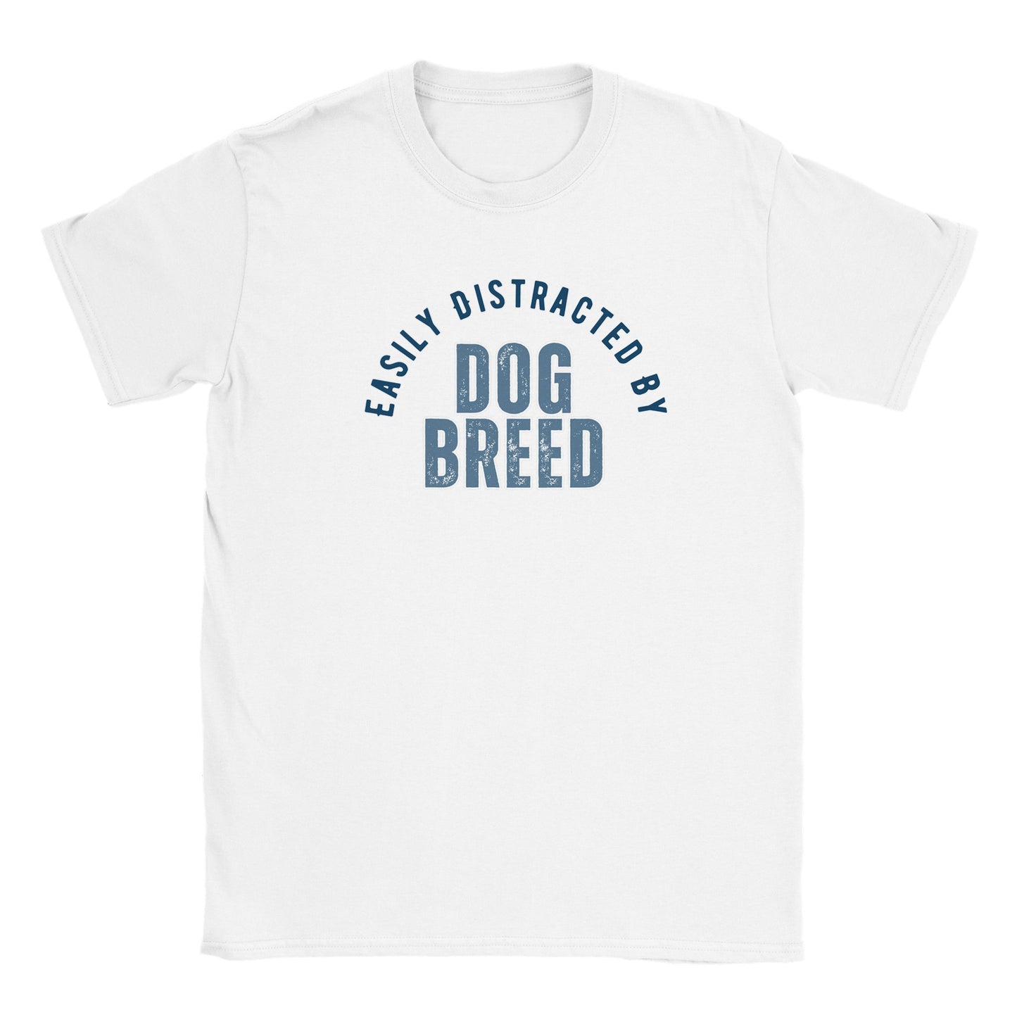 Easily Distracted By Dog Breed Custom Classic Kids T-shirt