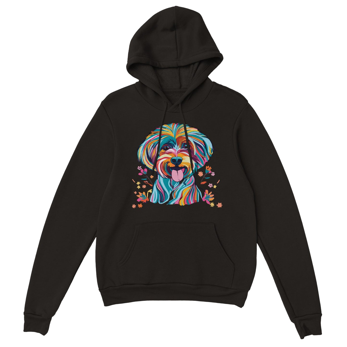 Personalised Vibrant Cavapoo or Cavoodle - Pullover Hoodie