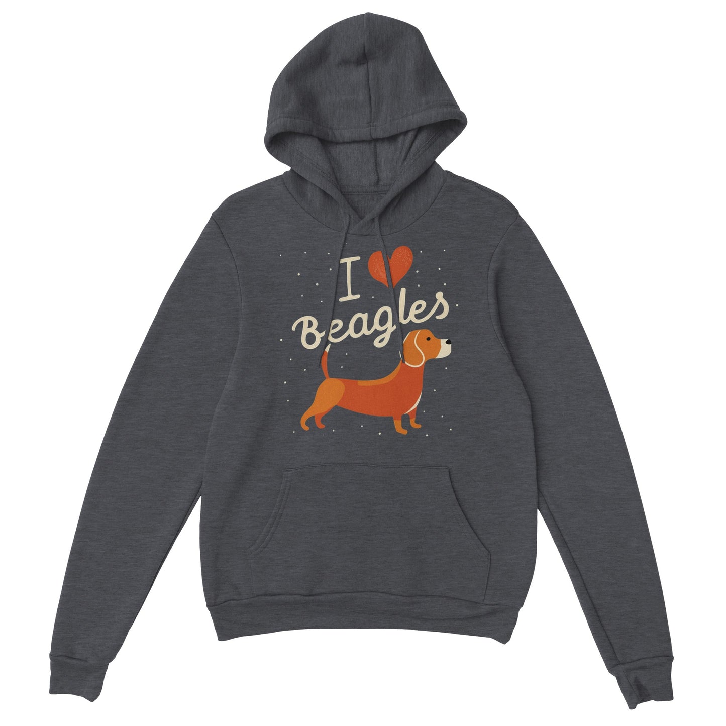 I Love Beagles - Pullover Hoodie