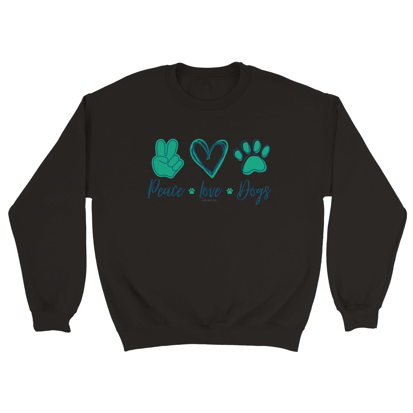 Peace Love Dogs - Crewneck Sweatshirt