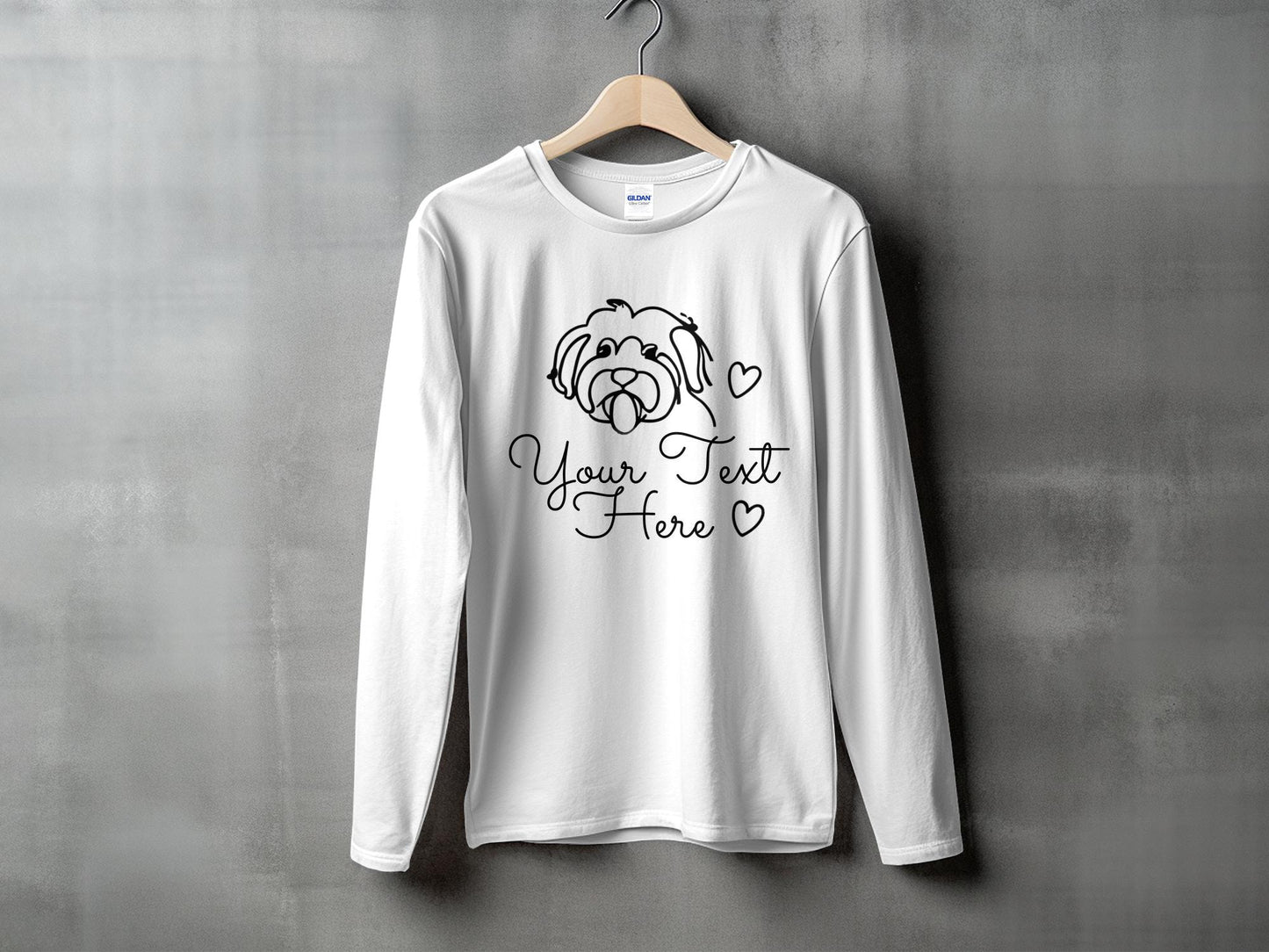 It's An Oodle Dog Custom - Longsleeve T-shirt