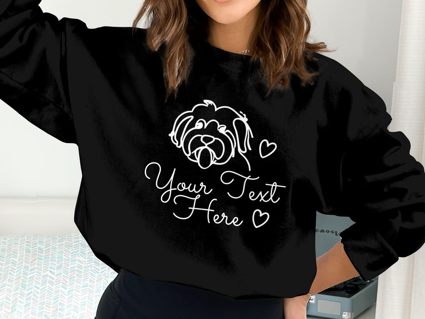 It's An Oodle Dog Custom - Crewneck Sweatshirt