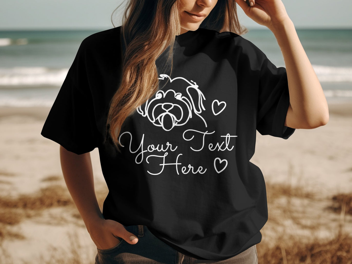 It's An Oodle Dog Custom - Classic Crewneck T-shirt