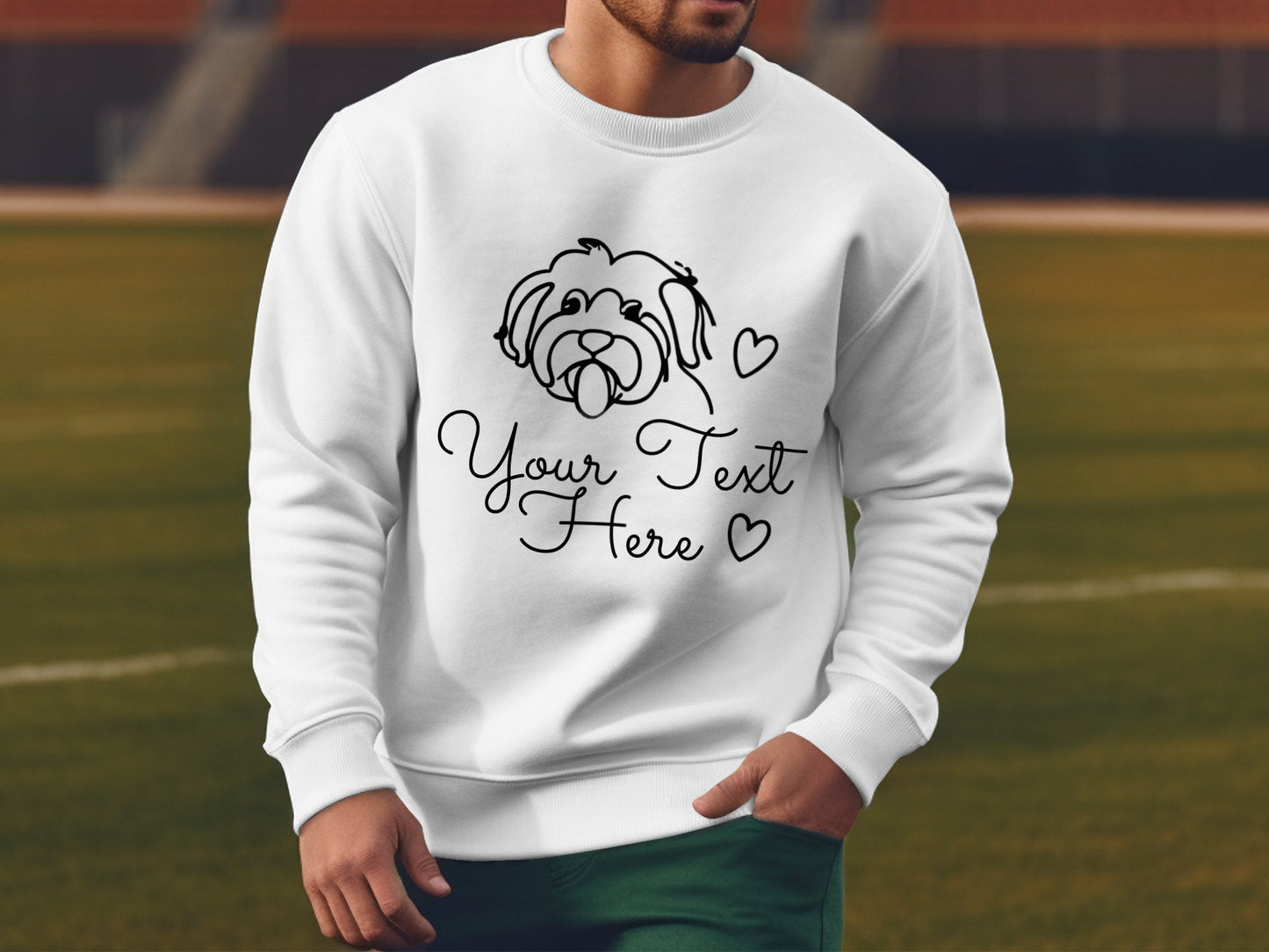 It's An Oodle Dog Custom - Crewneck Sweatshirt