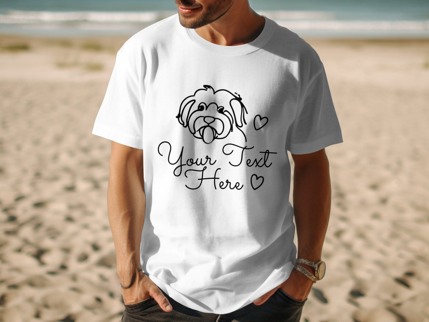 It's An Oodle Dog Custom - Classic Crewneck T-shirt