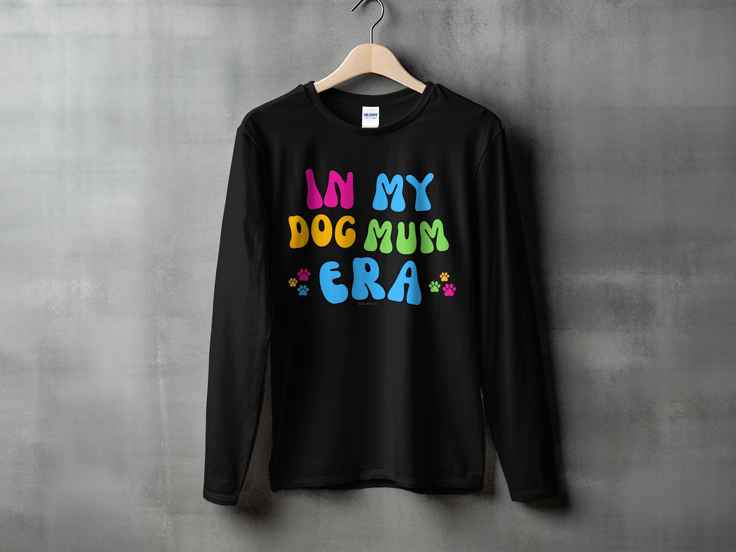 Customisable In My Dog Mum Era - Longsleeve T-shirt