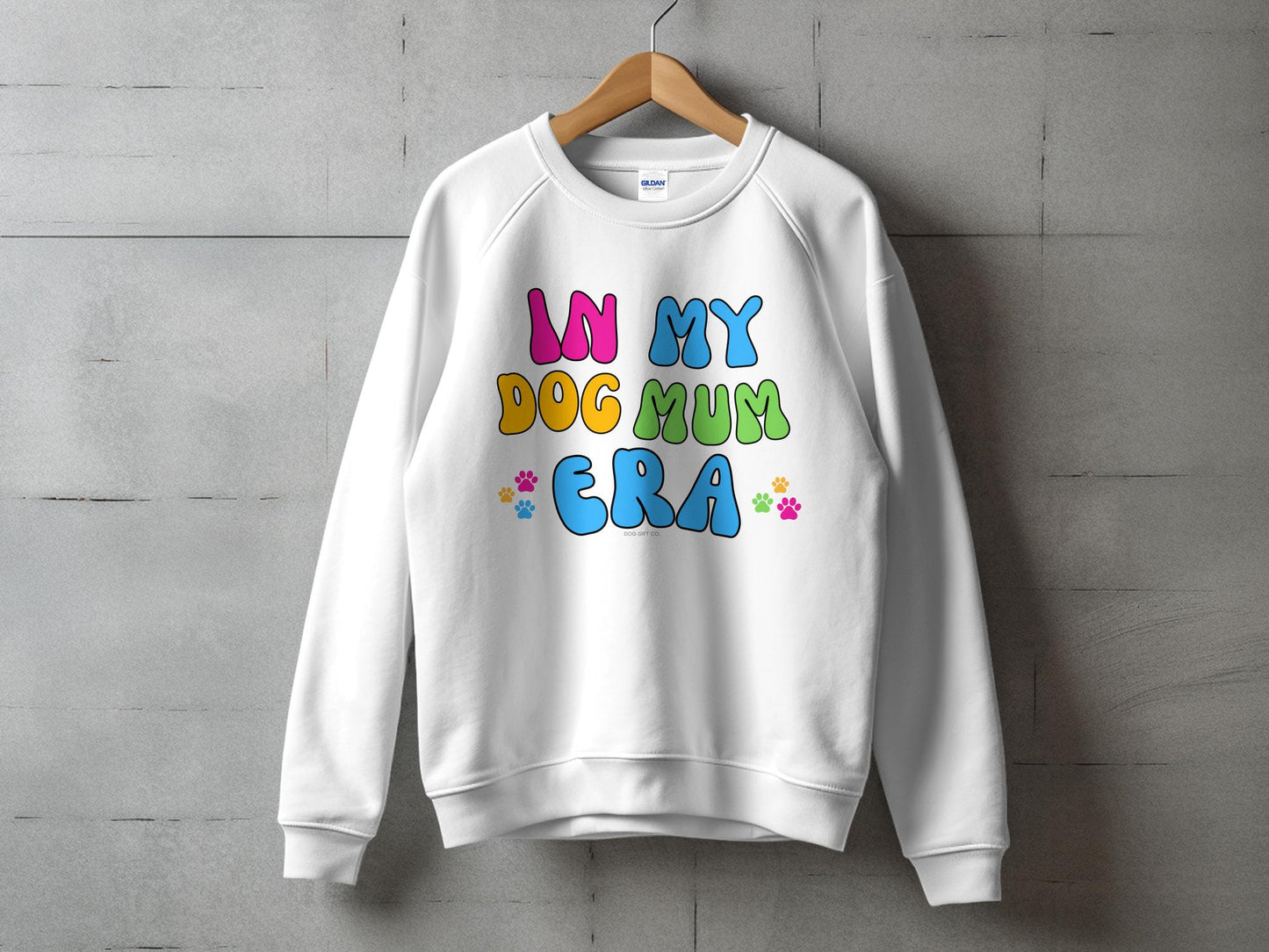 Customisable In My Dog Mum Era - Crewneck Sweatshirt