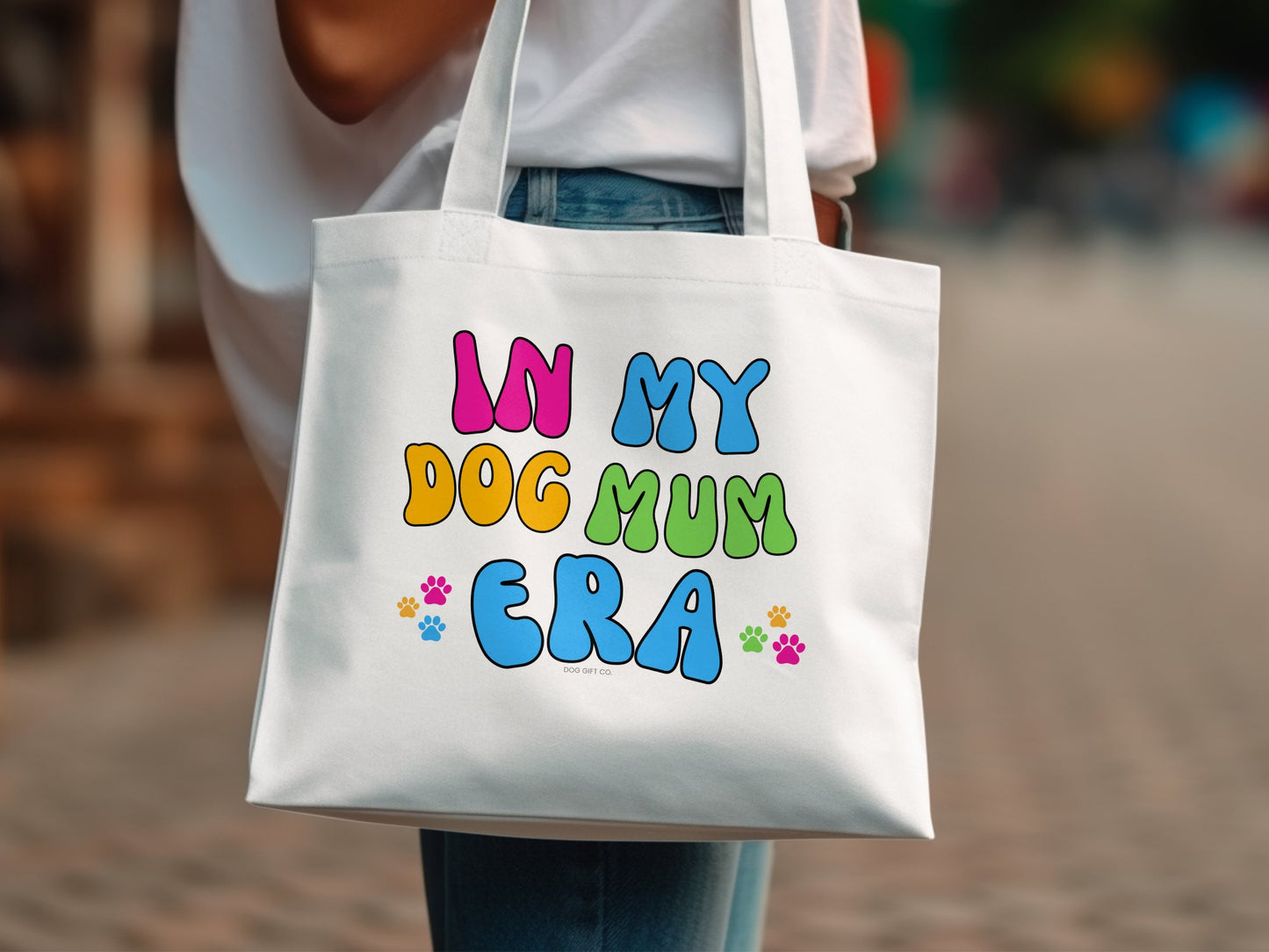 Customisable In My Dog Mum Era - Tote Bag