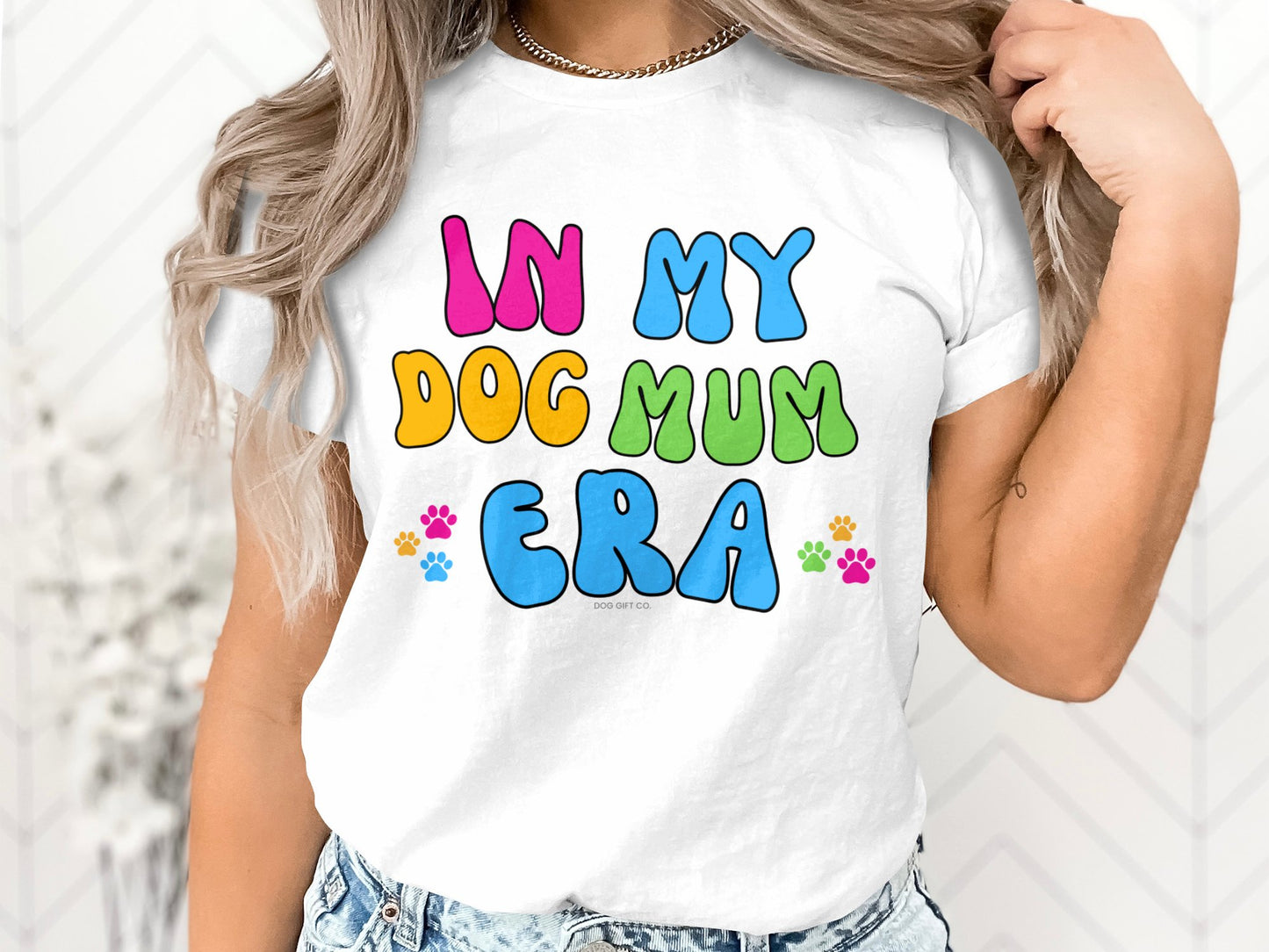 Customisable In My Dog Mum Era - Classic Crewneck T-shirt