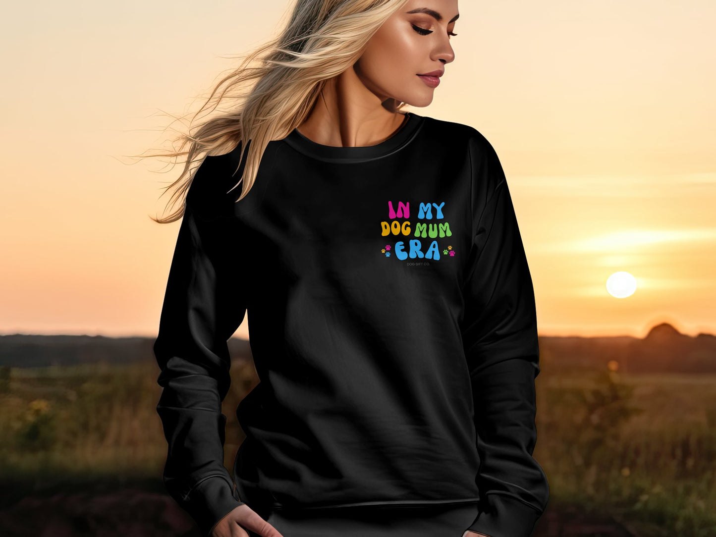 Customisable In My Dog Mum Era Corner - Crewneck Sweatshirt