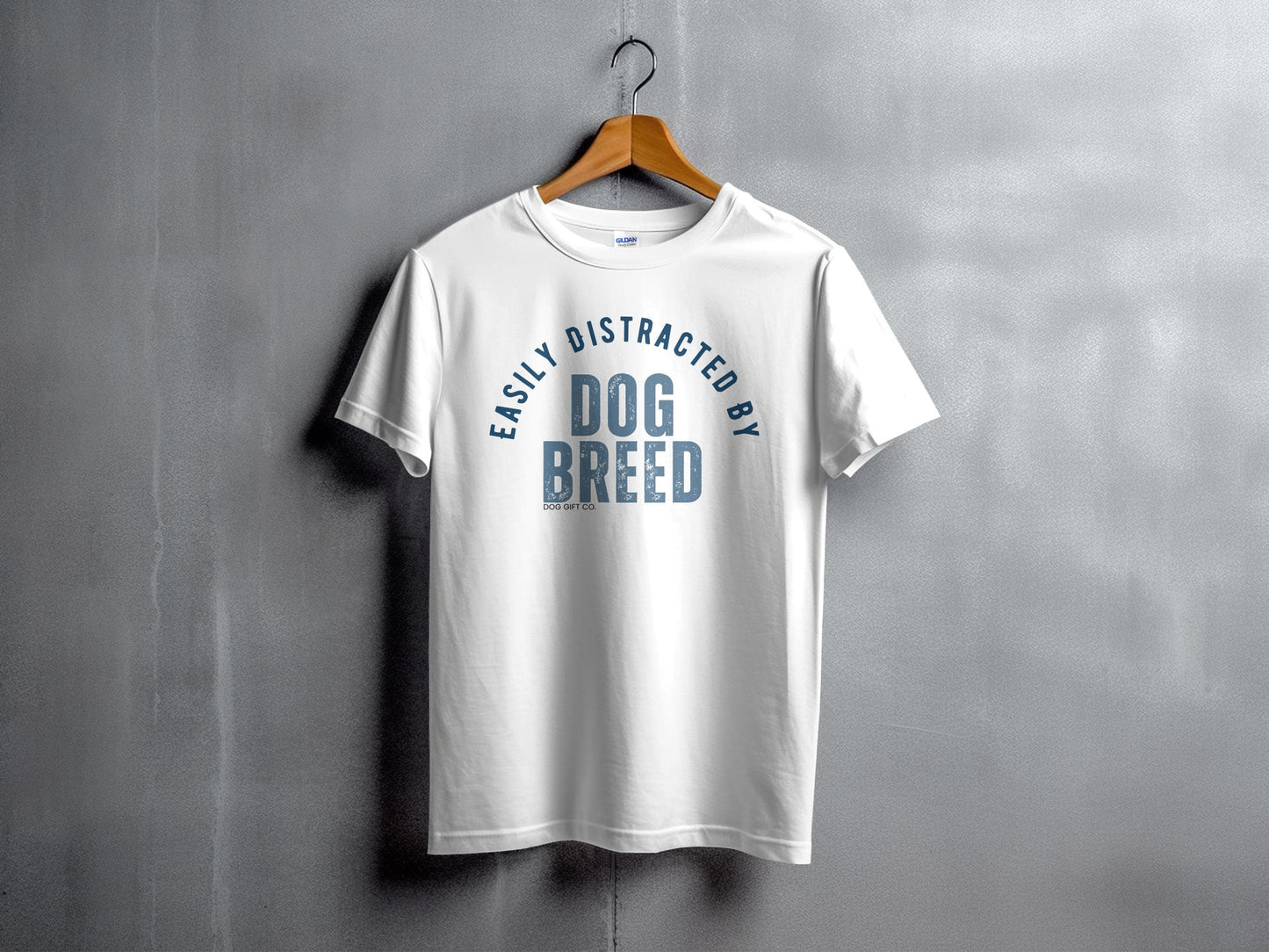 Easily Distracted By Dog Breed Custom Classic Kids T-shirt