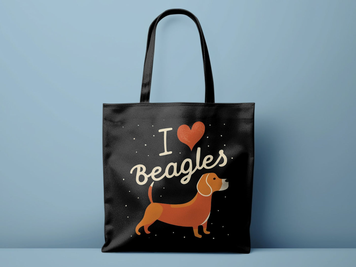 I Love Beagles - Tote Bag