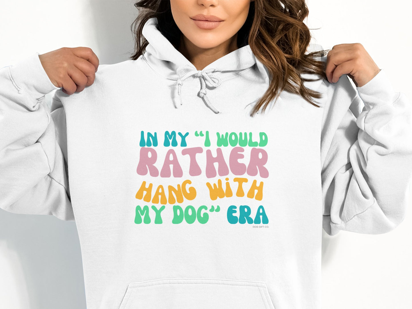 In My I Would Rather Hang With My Dog Era - Pullover Hoodie