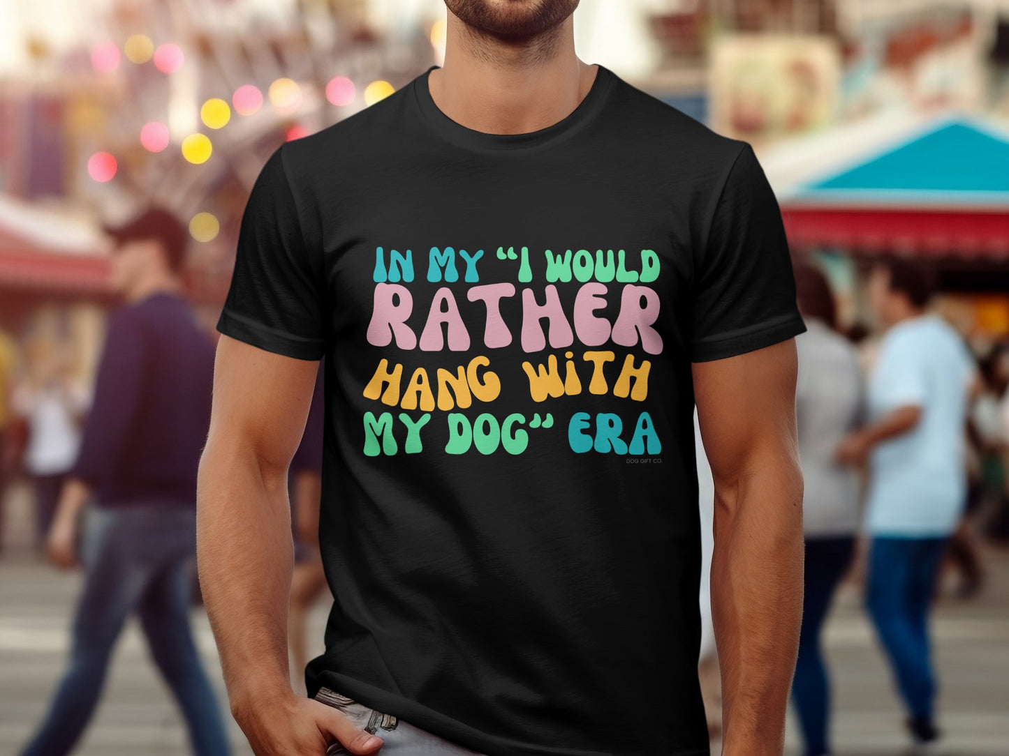 In My I Would Rather Hang With My Dog Era - Classic Crewneck T-shirt