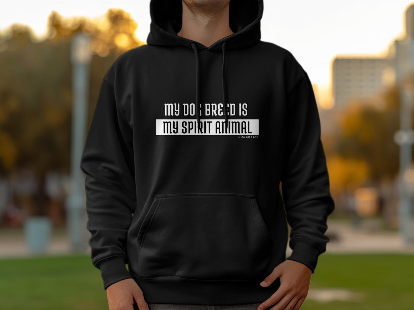 Personalised My Dog Breed is My Spirit Animal - Pullover Hoodie