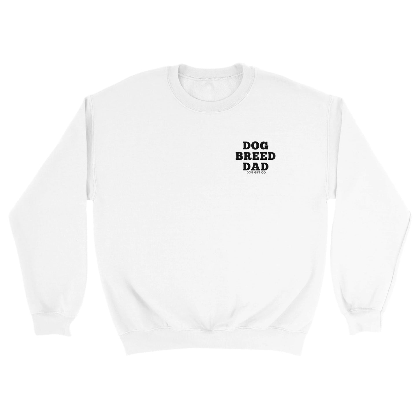 Personalised Dog Breed Dad Corner - Crewneck Sweatshirt