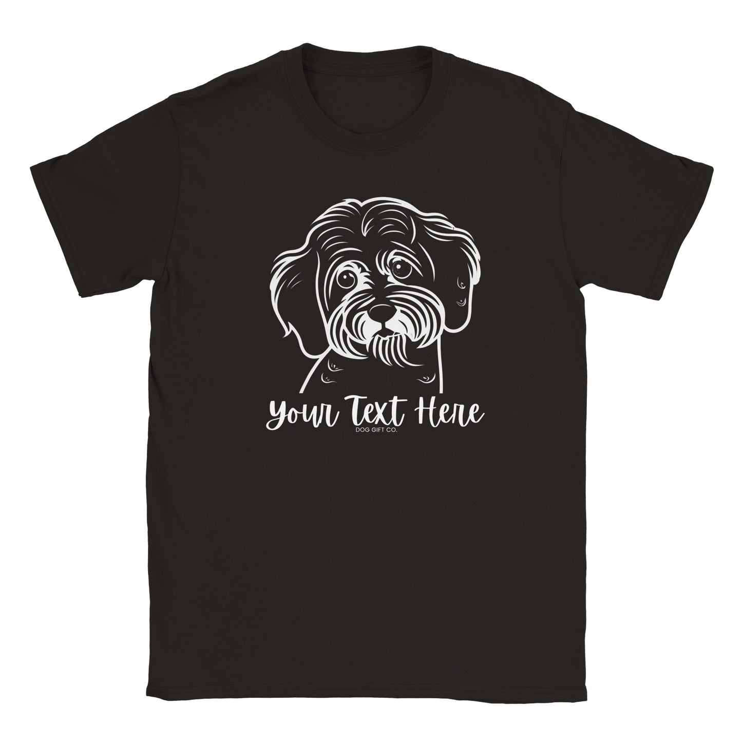 Personalised Cavoodle_Cavapoo Line Drawing - Classic Kids T-shirt