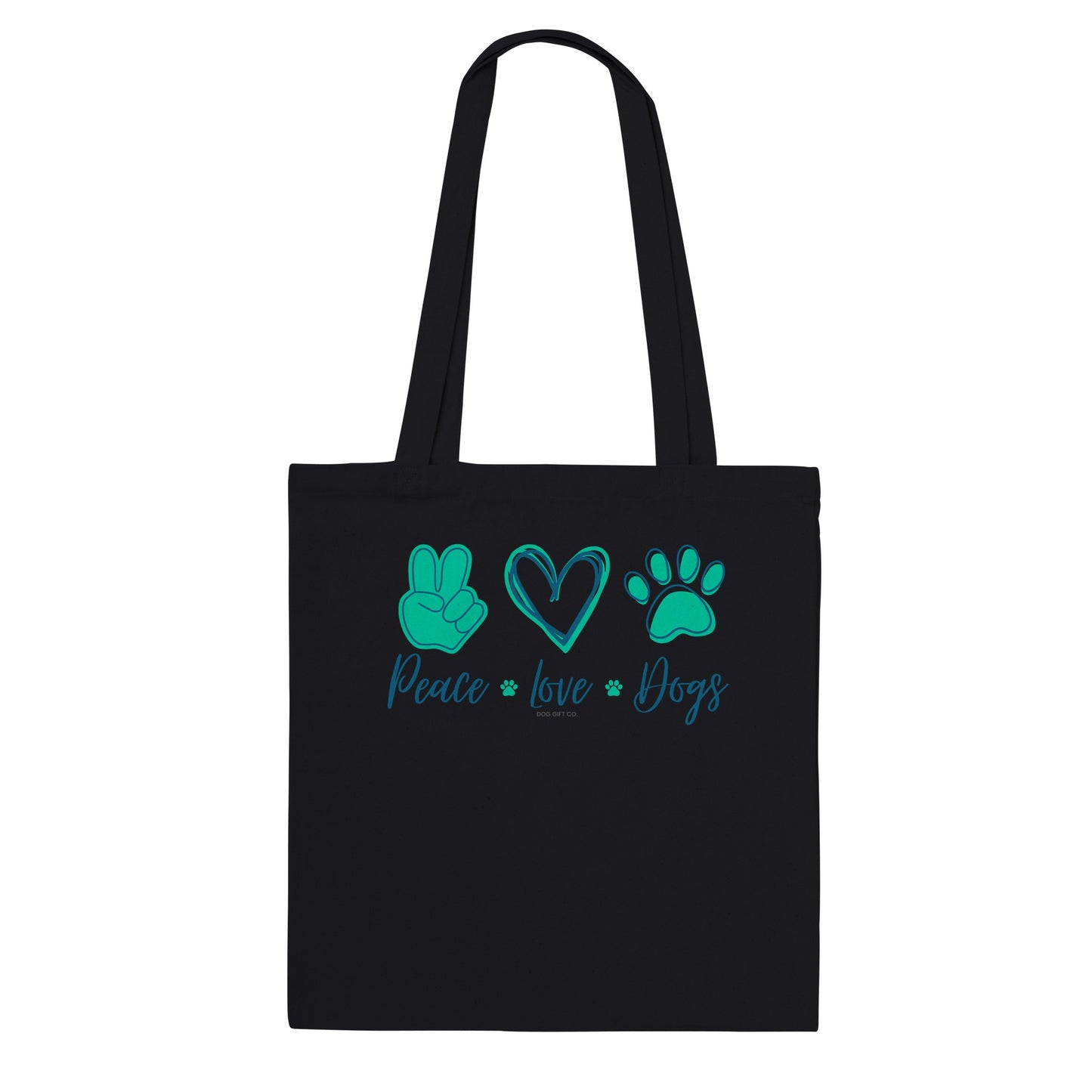 Peace Love Dogs - Tote Bag