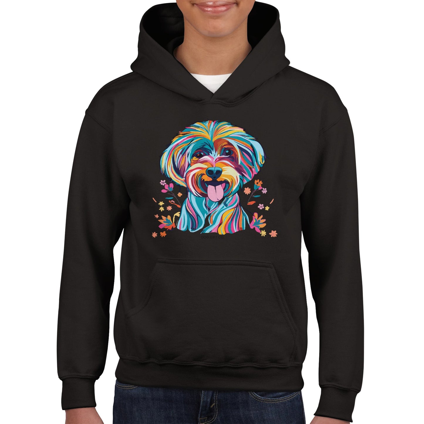 Personalised Vibrant Cavapoo or Cavoodle - Classic Kids Hoodie