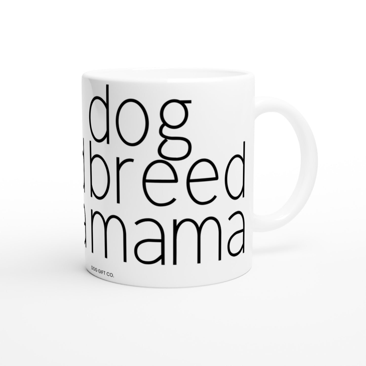 Personalised Dog Breed Mama - Ceramic Mug