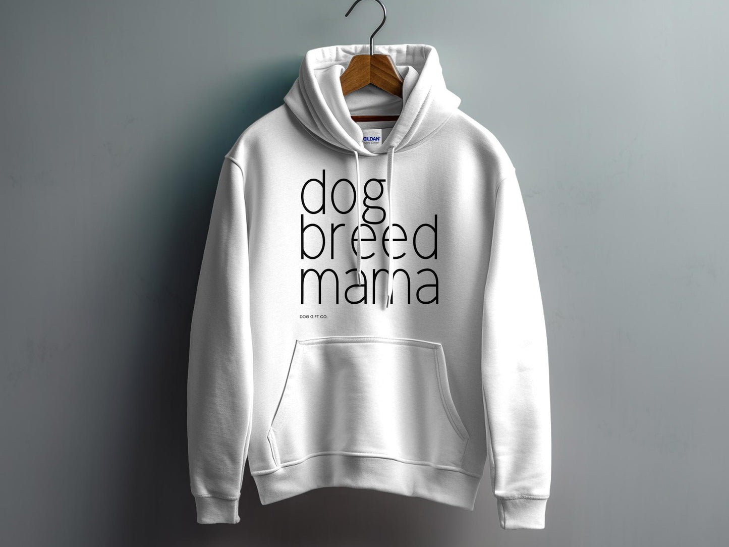 Personalised Dog Breed Mama - Pullover Hoodie