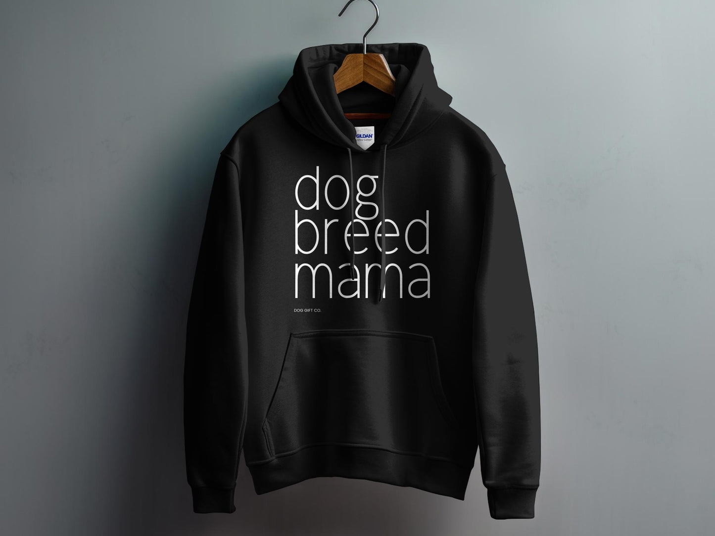 Personalised Dog Breed Mama - Pullover Hoodie