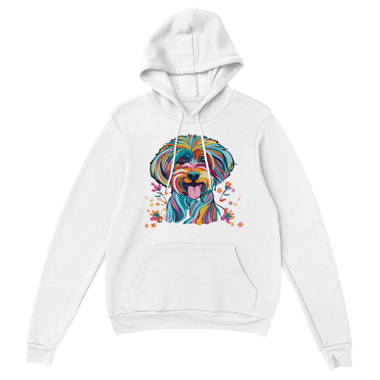 Personalised Vibrant Cavapoo or Cavoodle - Pullover Hoodie