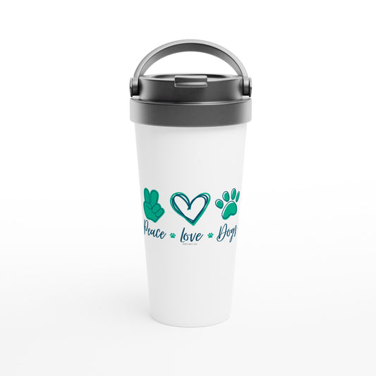 Peace Love Dogs - Travel Mug