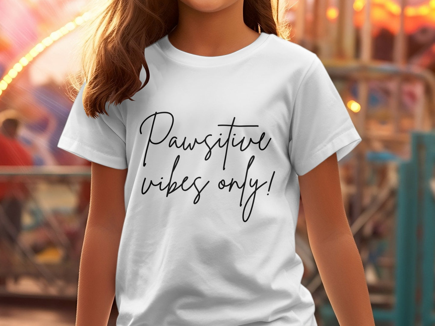 Pawsitive Vibes Only! - Classic Kids T-shirt