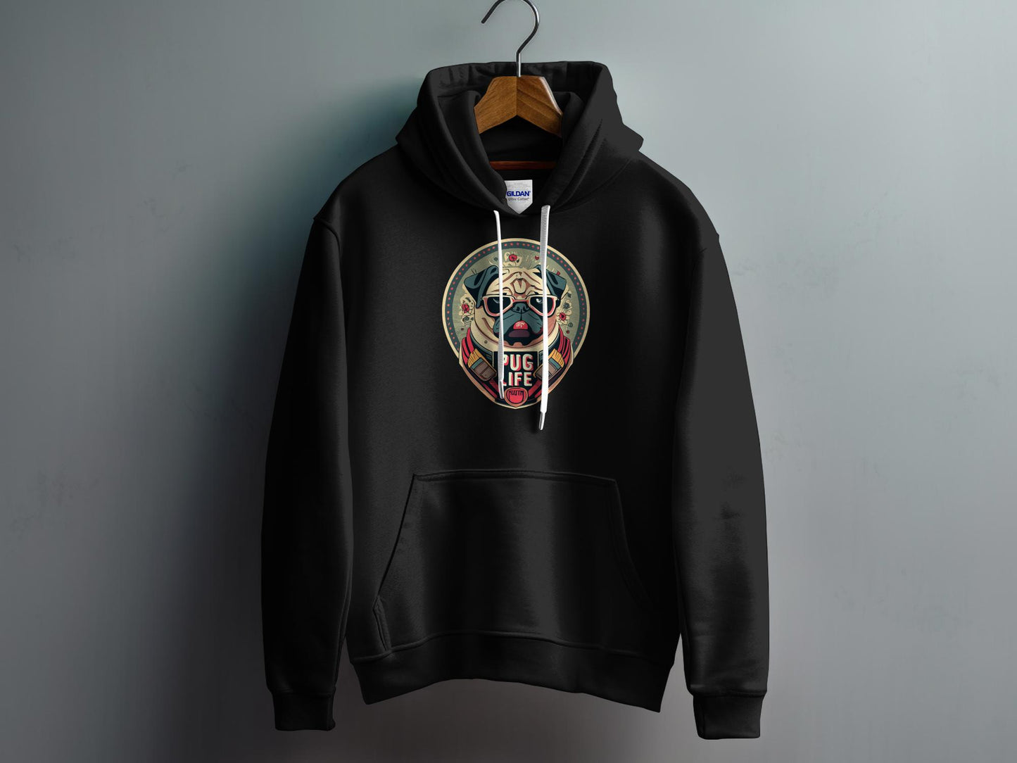 Pug Life Pullover Hoodie