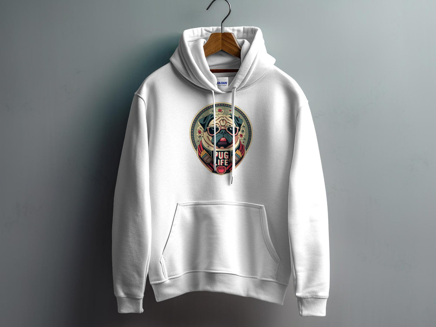 Pug Life Pullover Hoodie