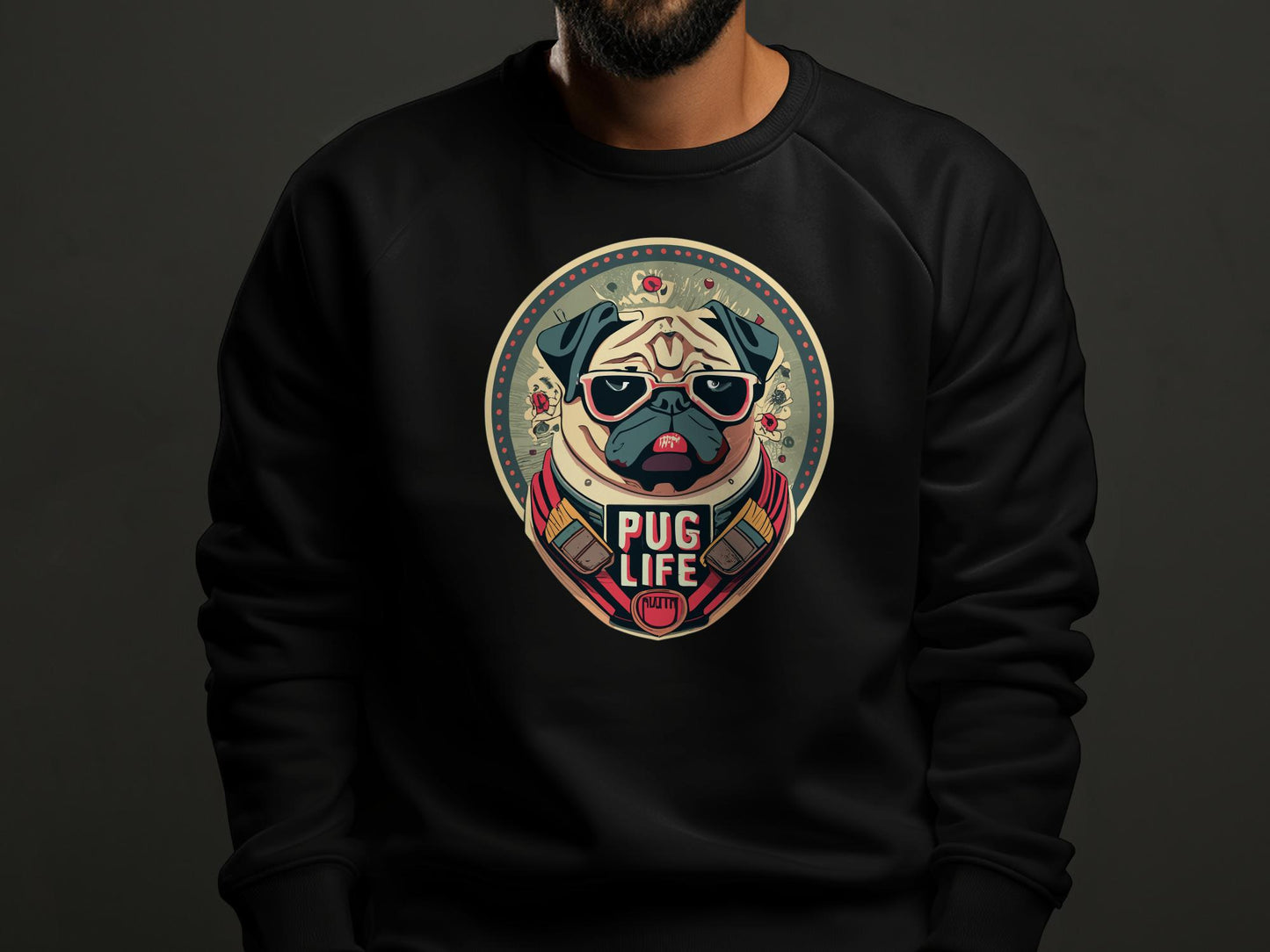 Pug Life Crewneck Sweatshirt