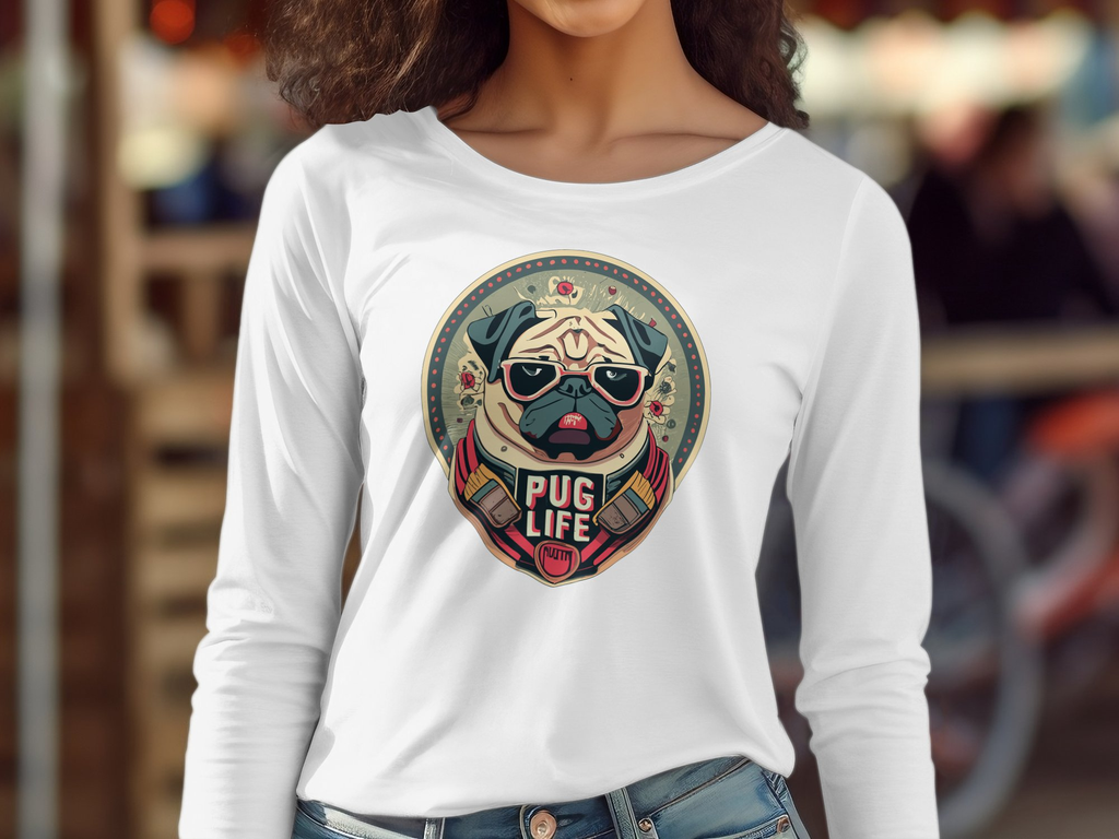 Pug Life Longsleeve T-shirt