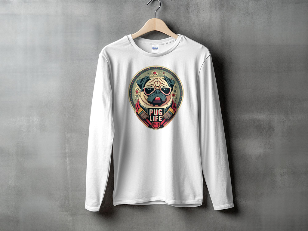 Pug Life Longsleeve T-shirt